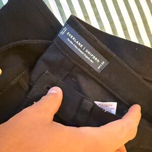 Everlane Classic Black Pants